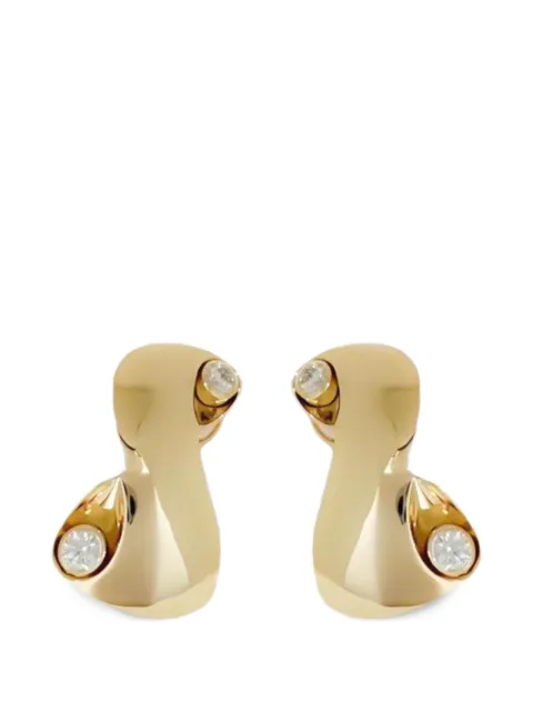 DENISE CASSOU Infinity diamond earrings