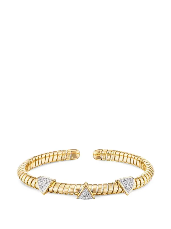 Marina B Trisolina Diamond Bracelet in Gold