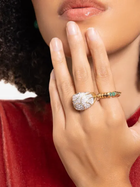 MARINA B Onda Bombé diamond ring