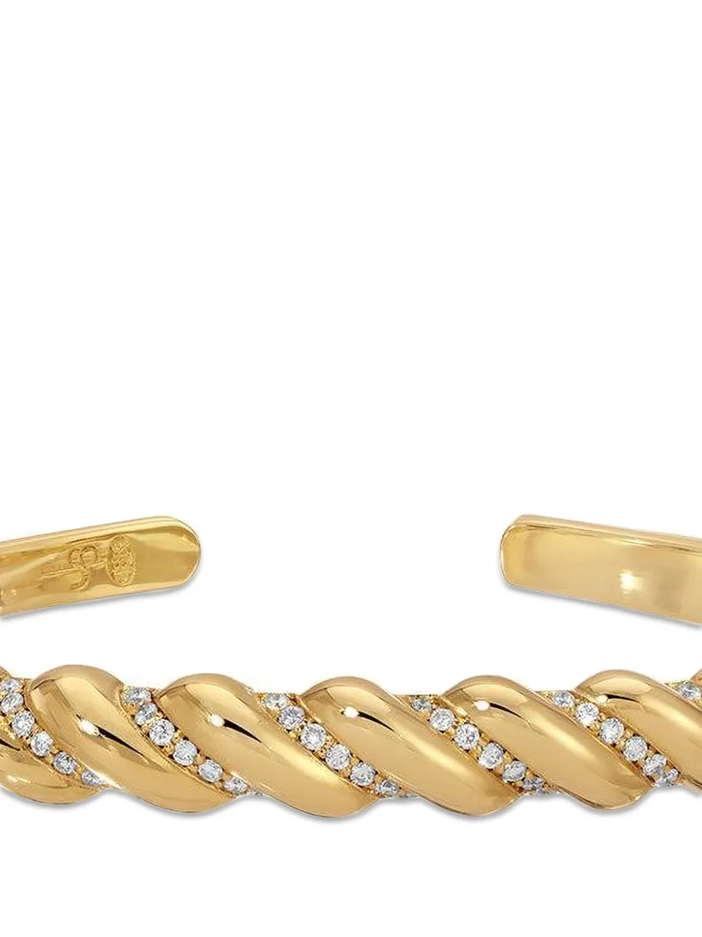 Jenna Blake 70s Diamond Bracelet in Gold, view 2