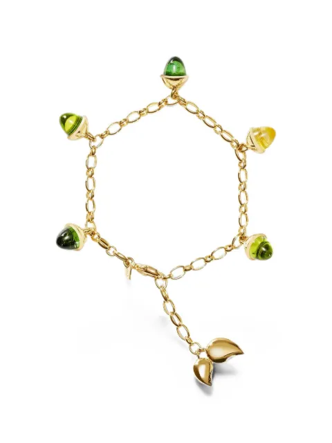 TAMARA COMOLLI Mikado Flamenco multi-stone charm bracelet
