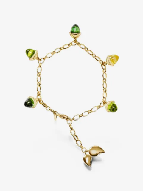 TAMARA COMOLLI Mikado Flamenco multi-stone charm bracelet