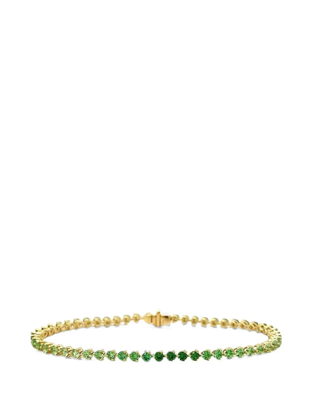 Lisa Nik tsavorite graduated bracelet - Oro