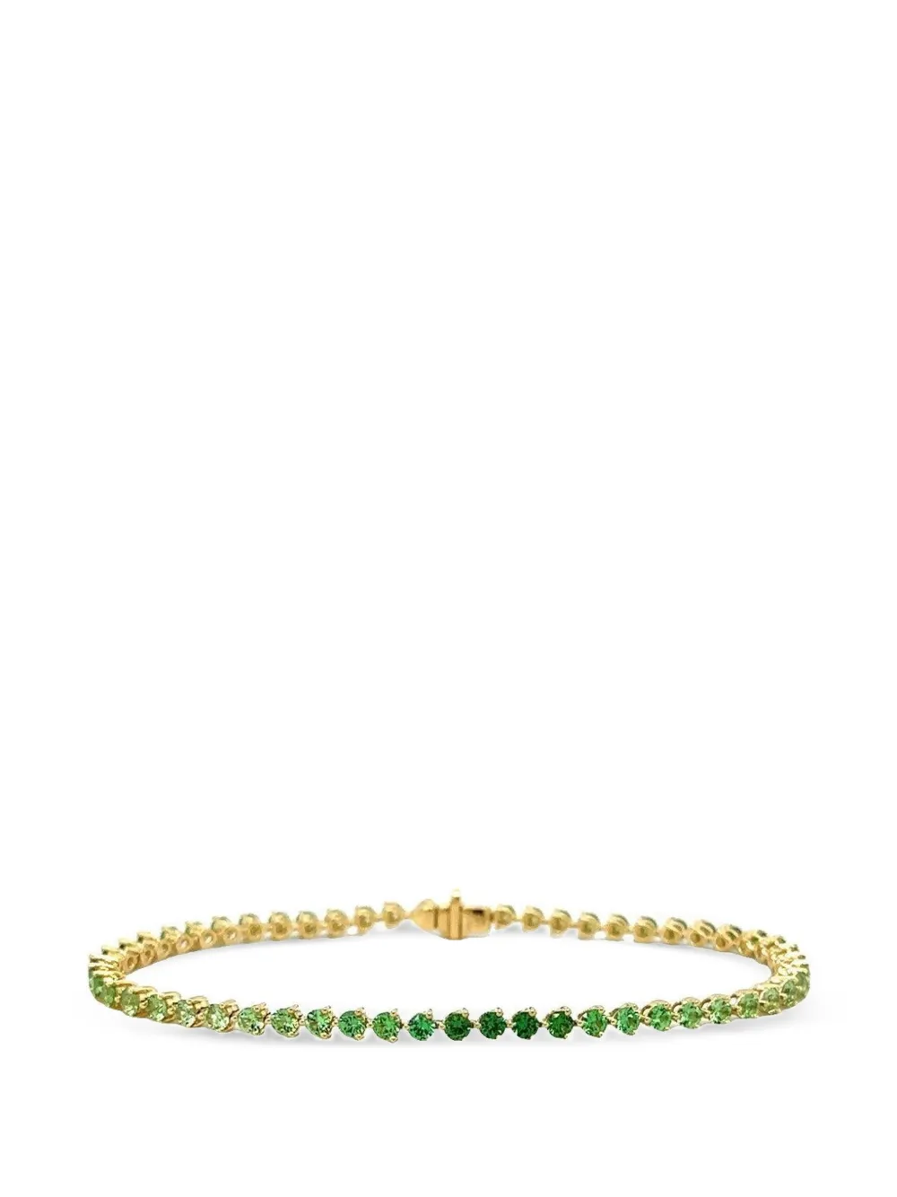 Lisa Nik tsavorite graduated bracelet - Oro