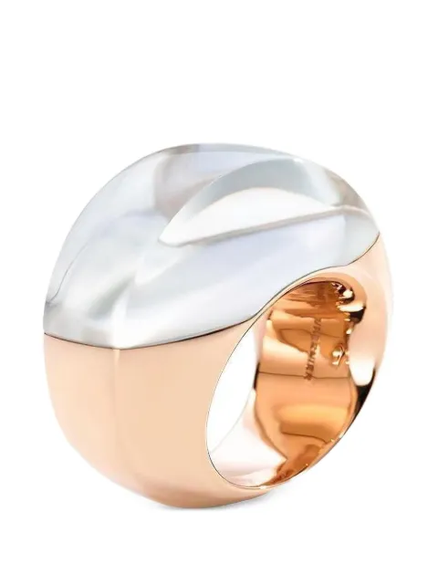 VHERNIER Aladino Ring mit Kristallen und Perlmutt