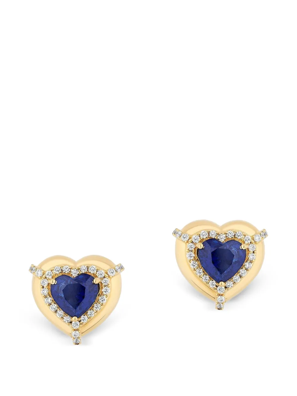 Goshwara G-One sapphire and diamond earrings - Oro