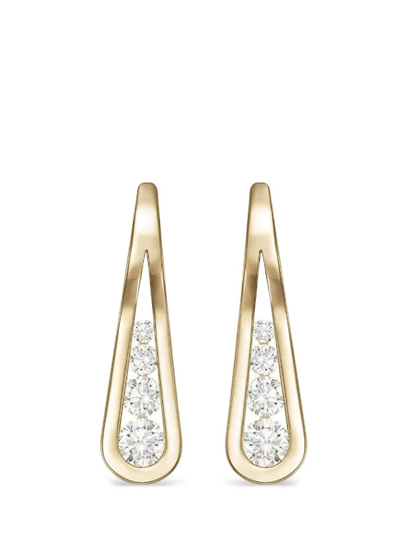 Melissa Kaye Daphne Joy Diamond Earrings in Gold