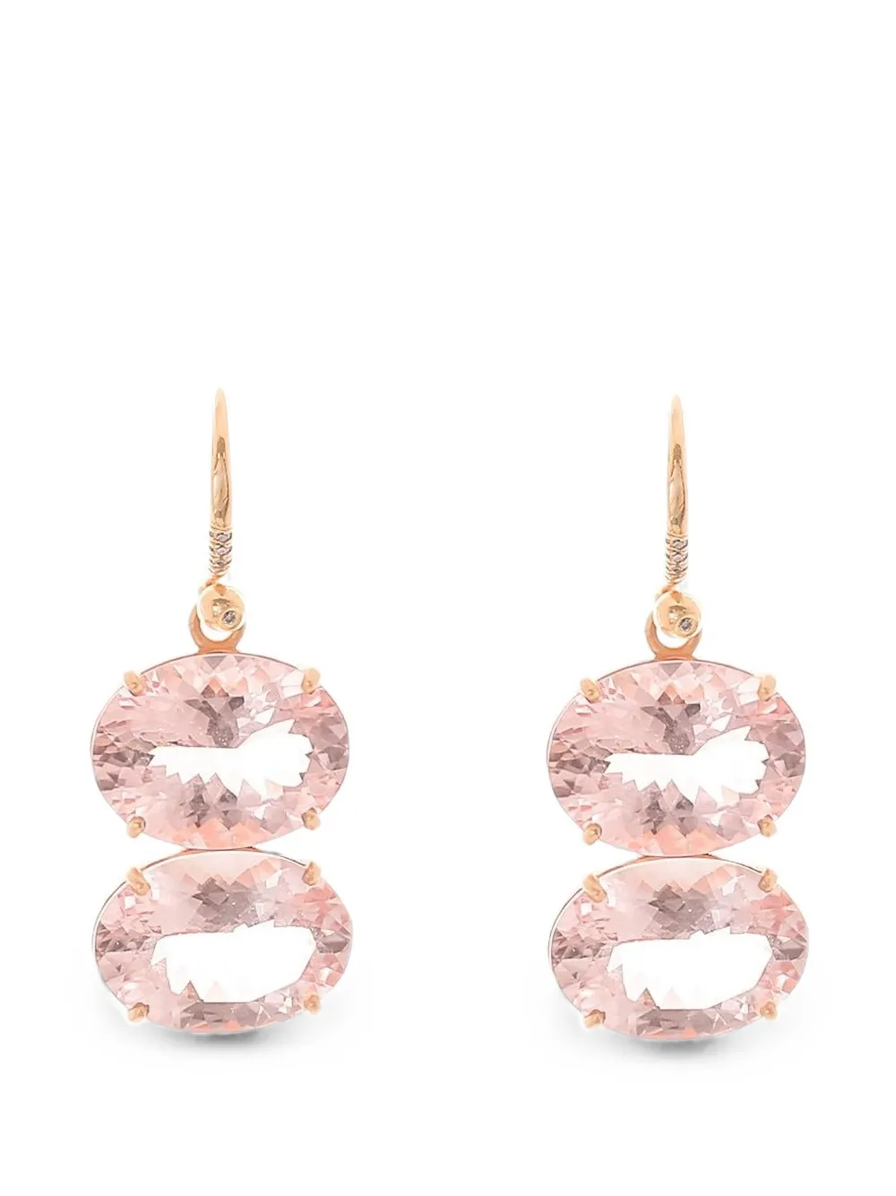 Irene Neuwirth Gemmy Gem morganite earrings - Rosa