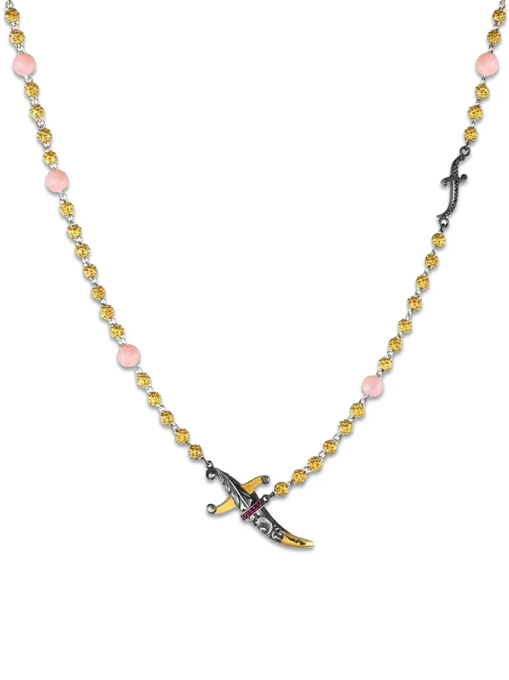 Sevan Bıçakçı diamond and ruby necklace