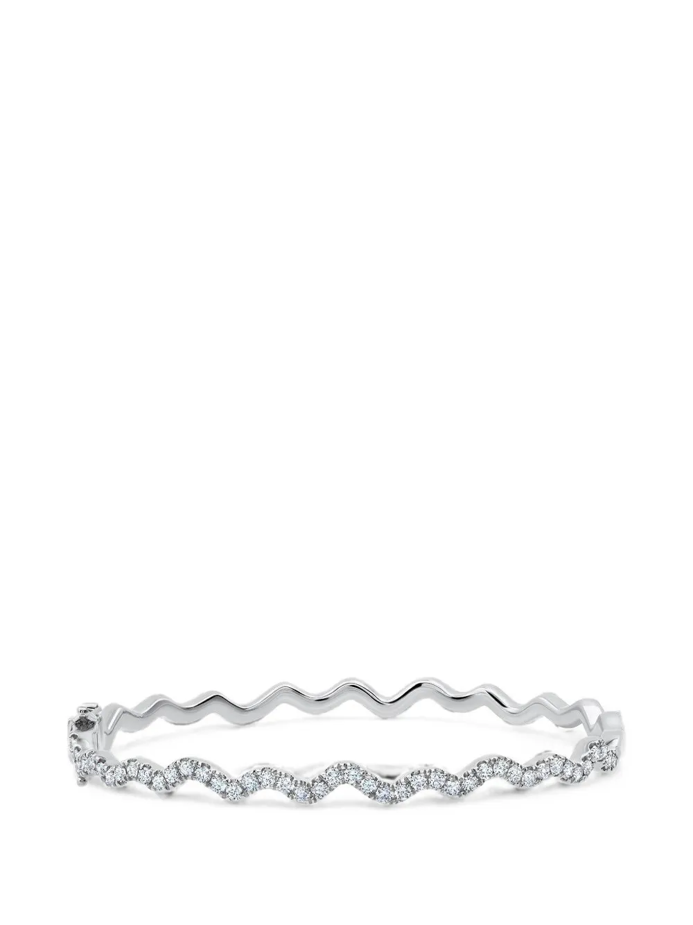 graziela Rio diamond bangle bracelet - Silber