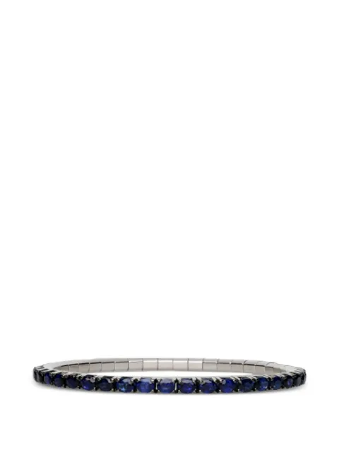 Roberto Demeglio sapphire and diamond extensible tennis bracelet
