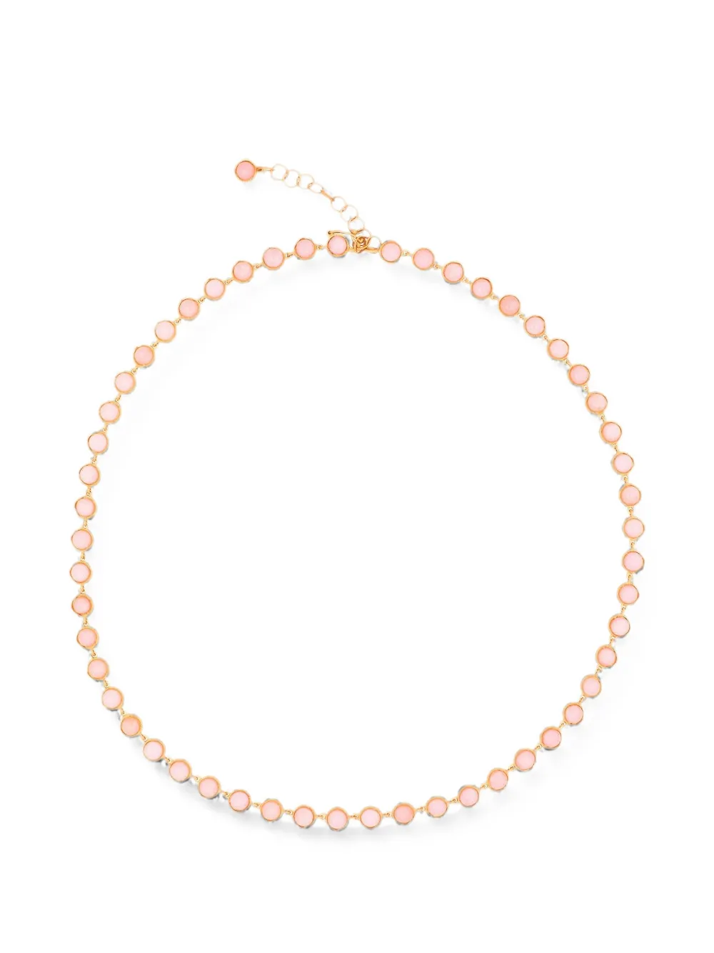 Irene Neuwirth small Classic Link pink-opal necklace - Rosa