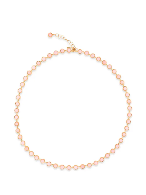 Irene Neuwirth Small Classic Link Pink-opal Necklace