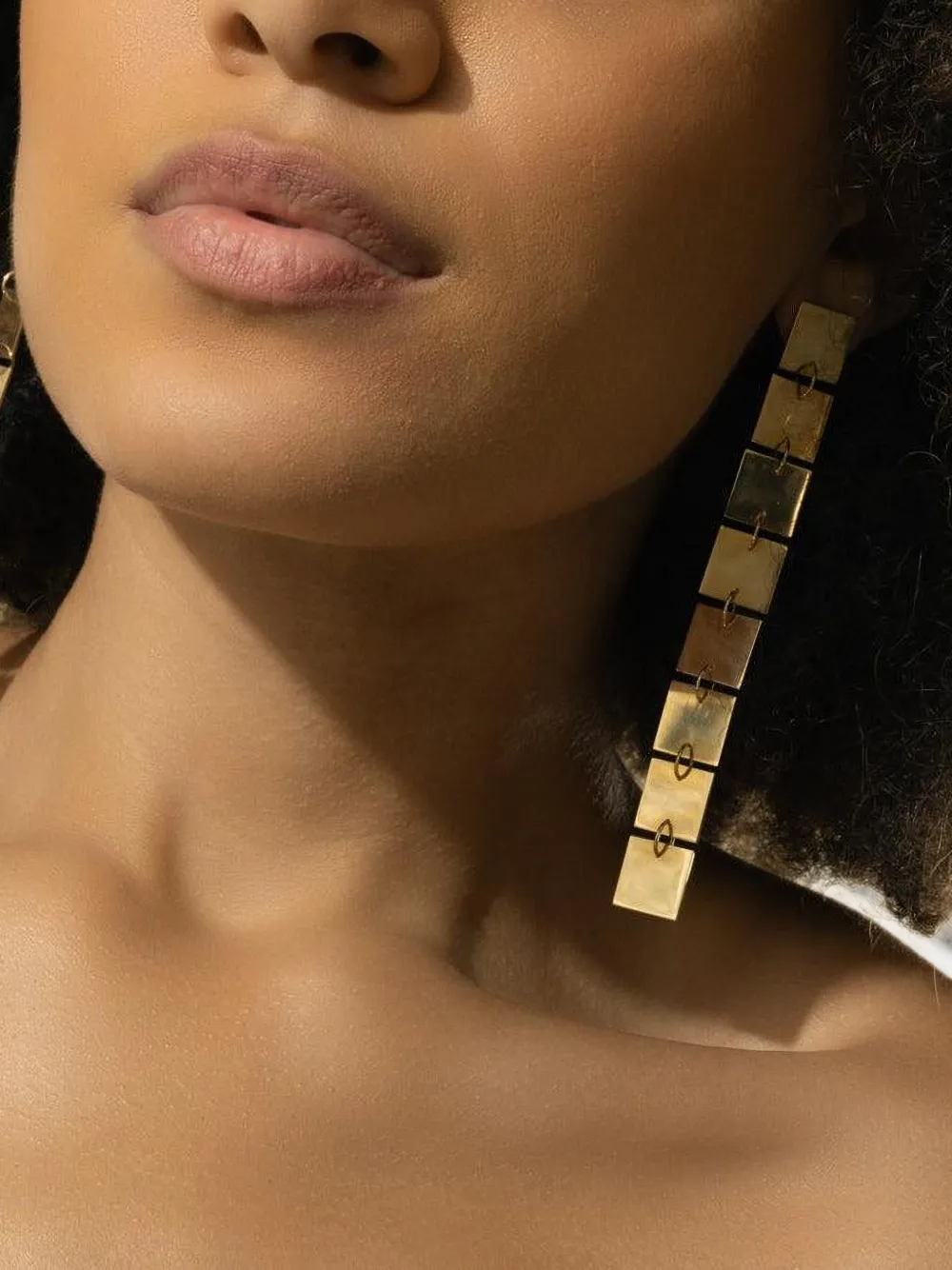Cadar Foundation drop earrings - Gold