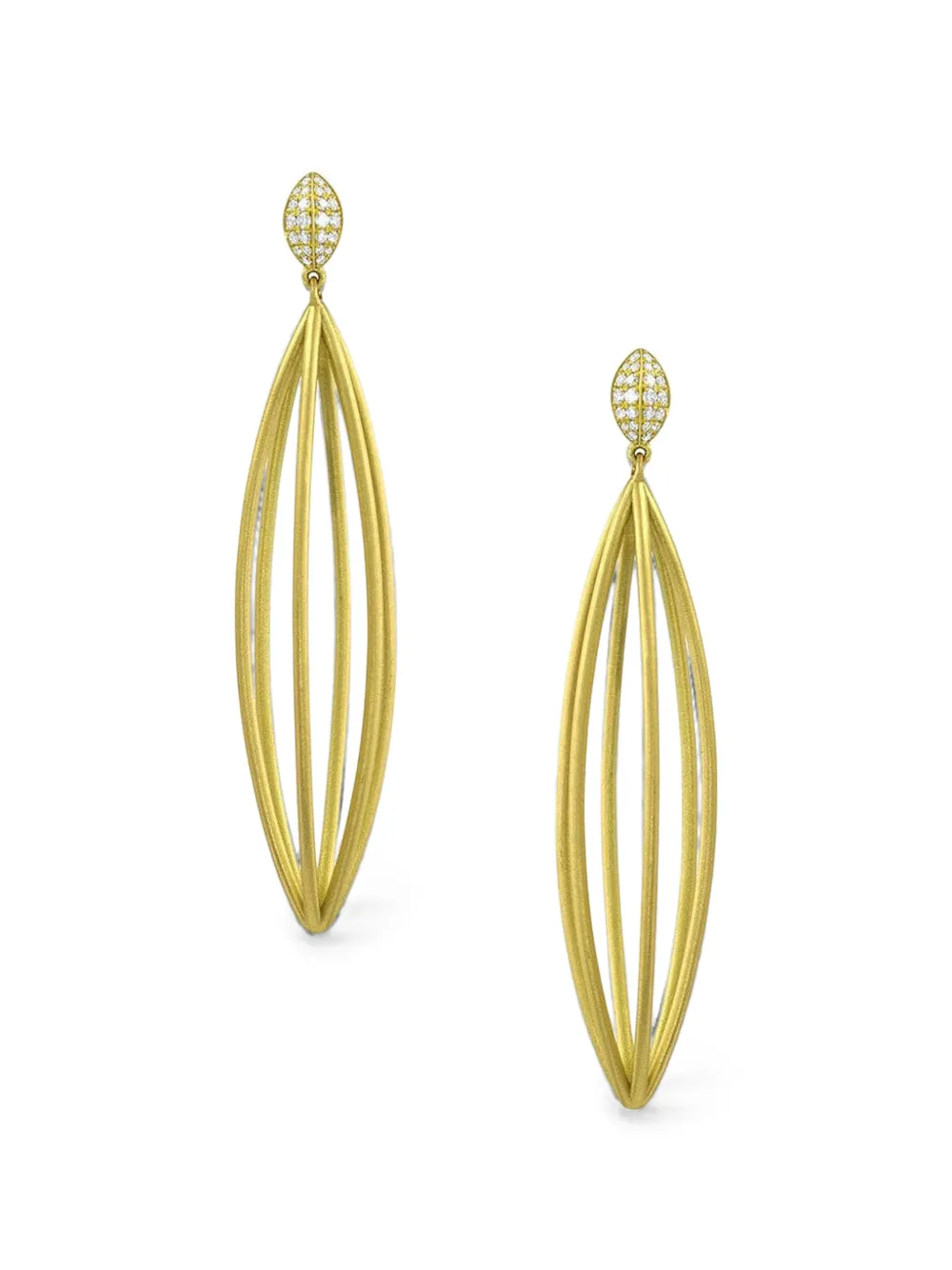 Leigh Maxwell Orecchini Ulaini con diamanti - Oro