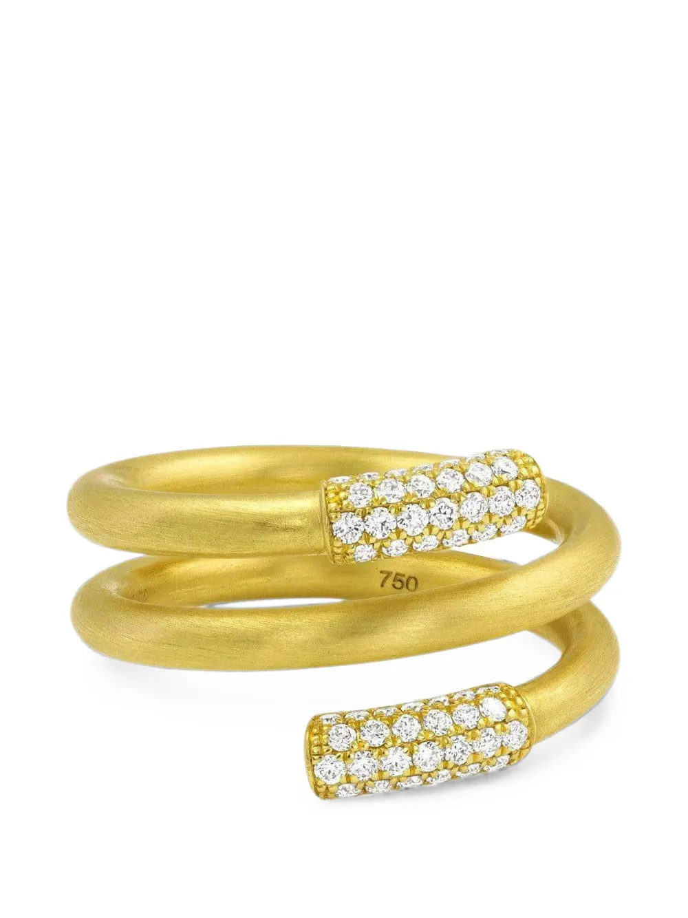 Leigh Maxwell Anello Amani con diamanti - Oro
