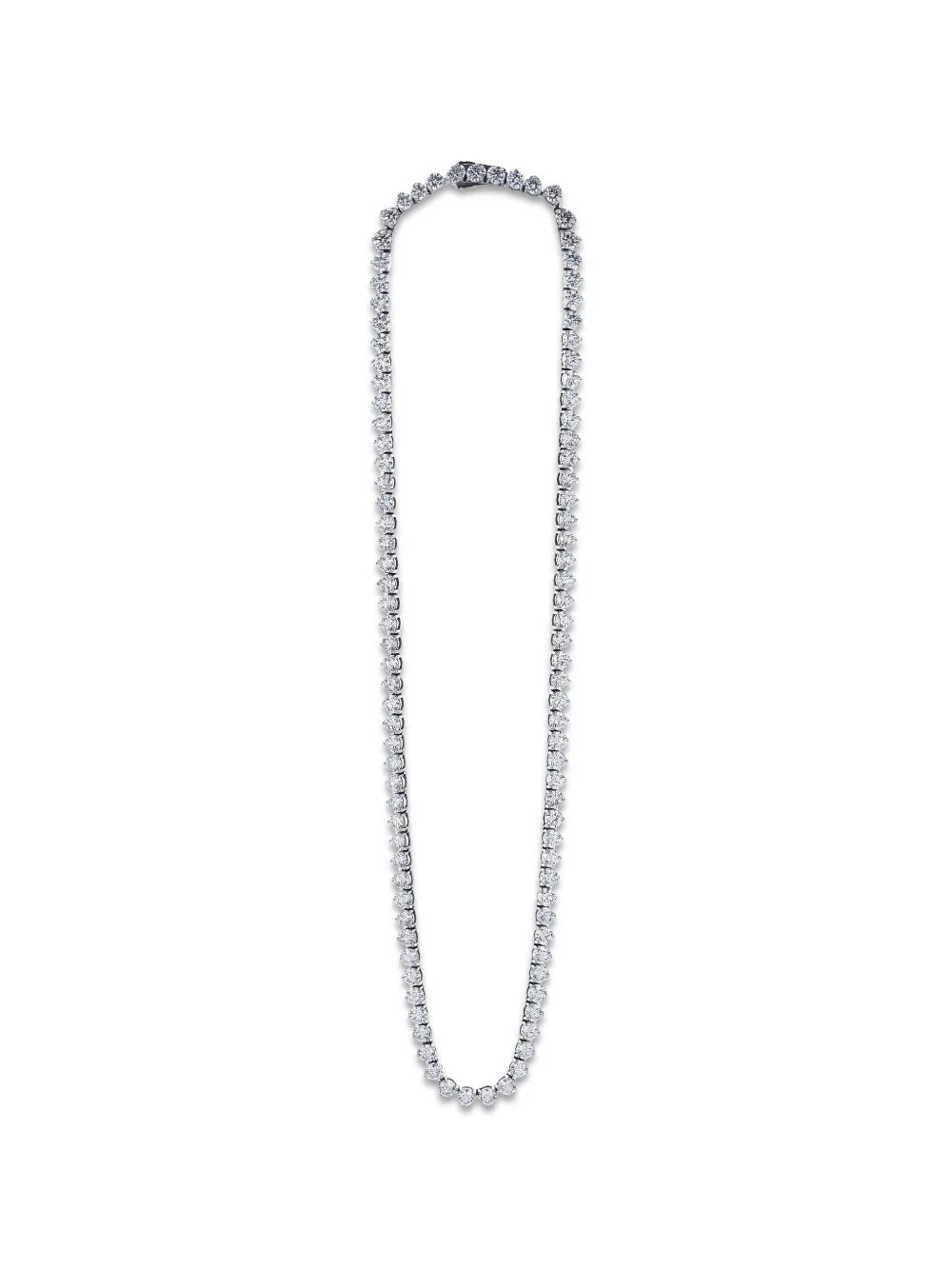 with love Collana tennis con diamanti da laboratorio - Argento