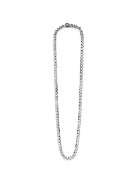 with love Travel lab-grown diamond tennis necklace