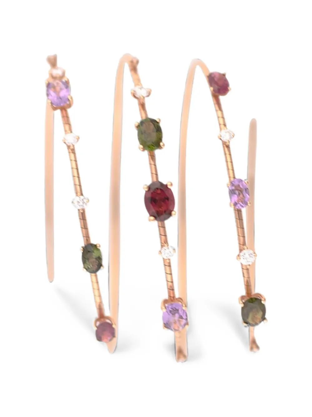 Mattia Cielo Armband mit Schmucksteinen - Rosa