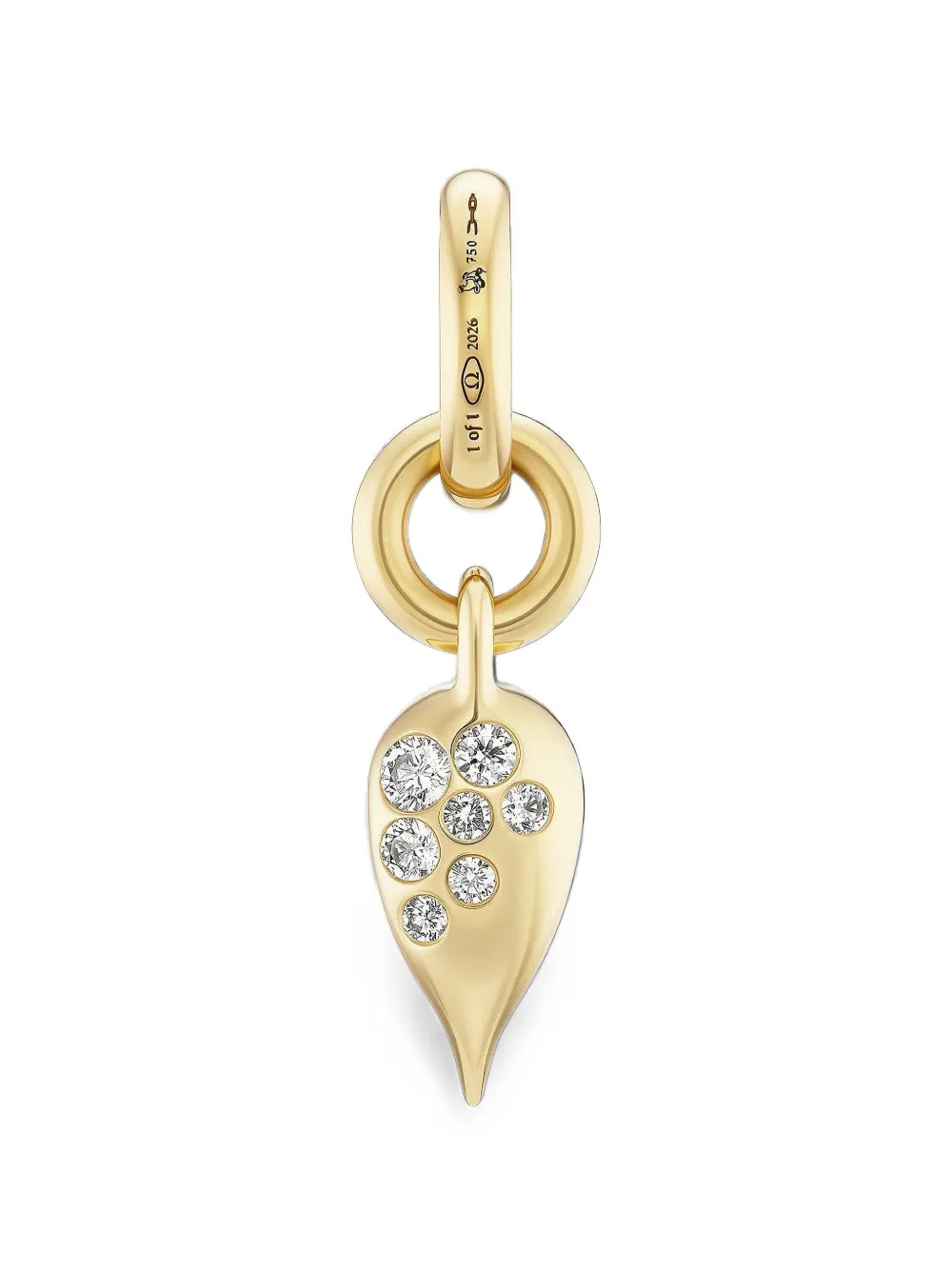 Uniform Object Thorn Carriage Diamantanhänger - Gold