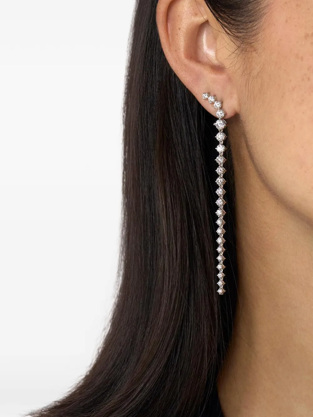 Melissa Kaye Aria diamond earrings - Gold