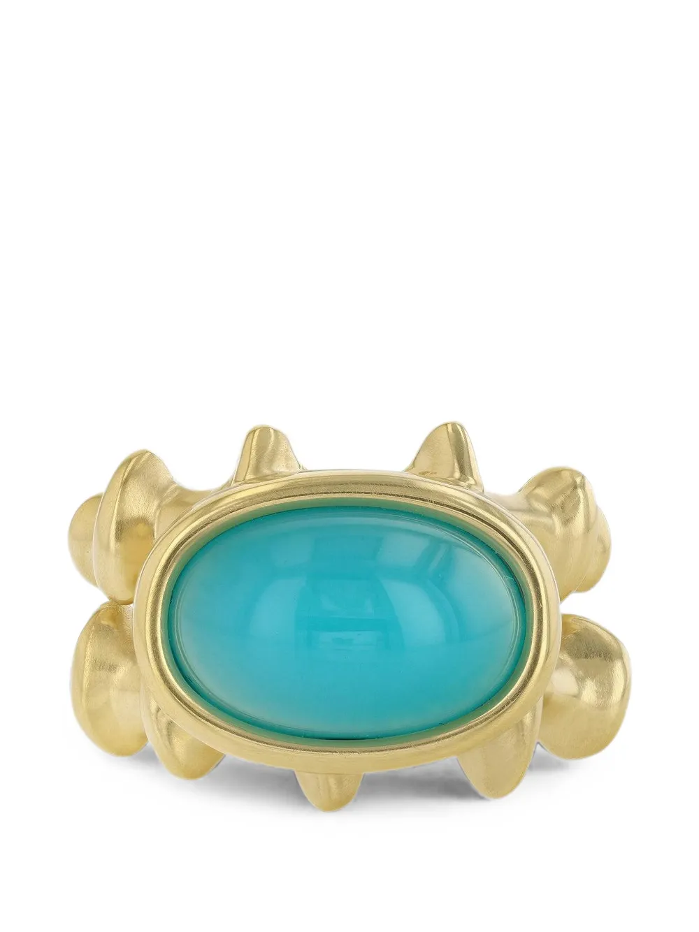 VRAM Chrona II chrysocolla ring - Oro