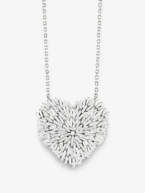 Suzanne Kalan diamond heart necklace