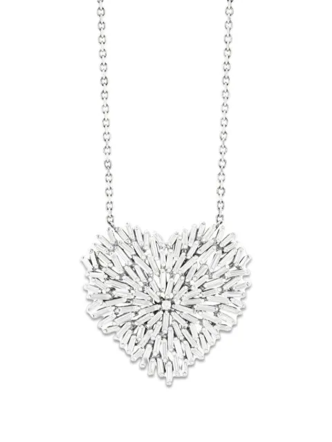 Suzanne Kalan diamond heart necklace