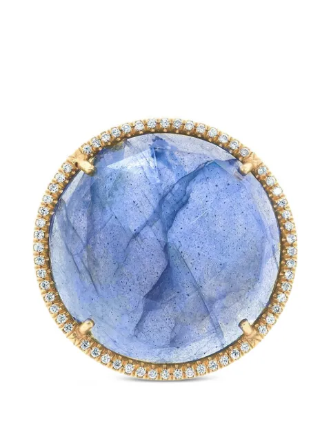 Irene Neuwirth labradorite diamond ring