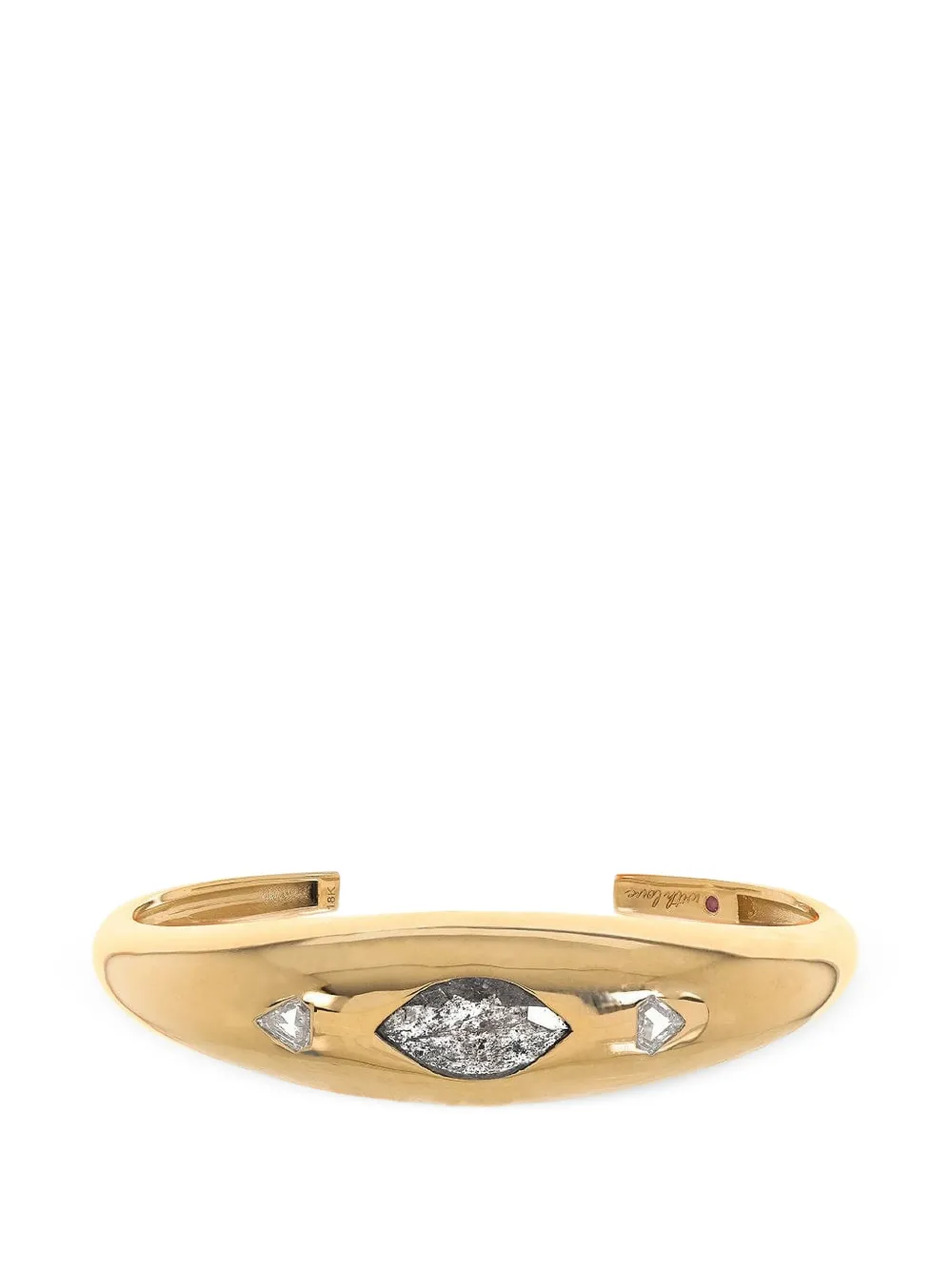 with love sapphire and diamond bracelet - Oro