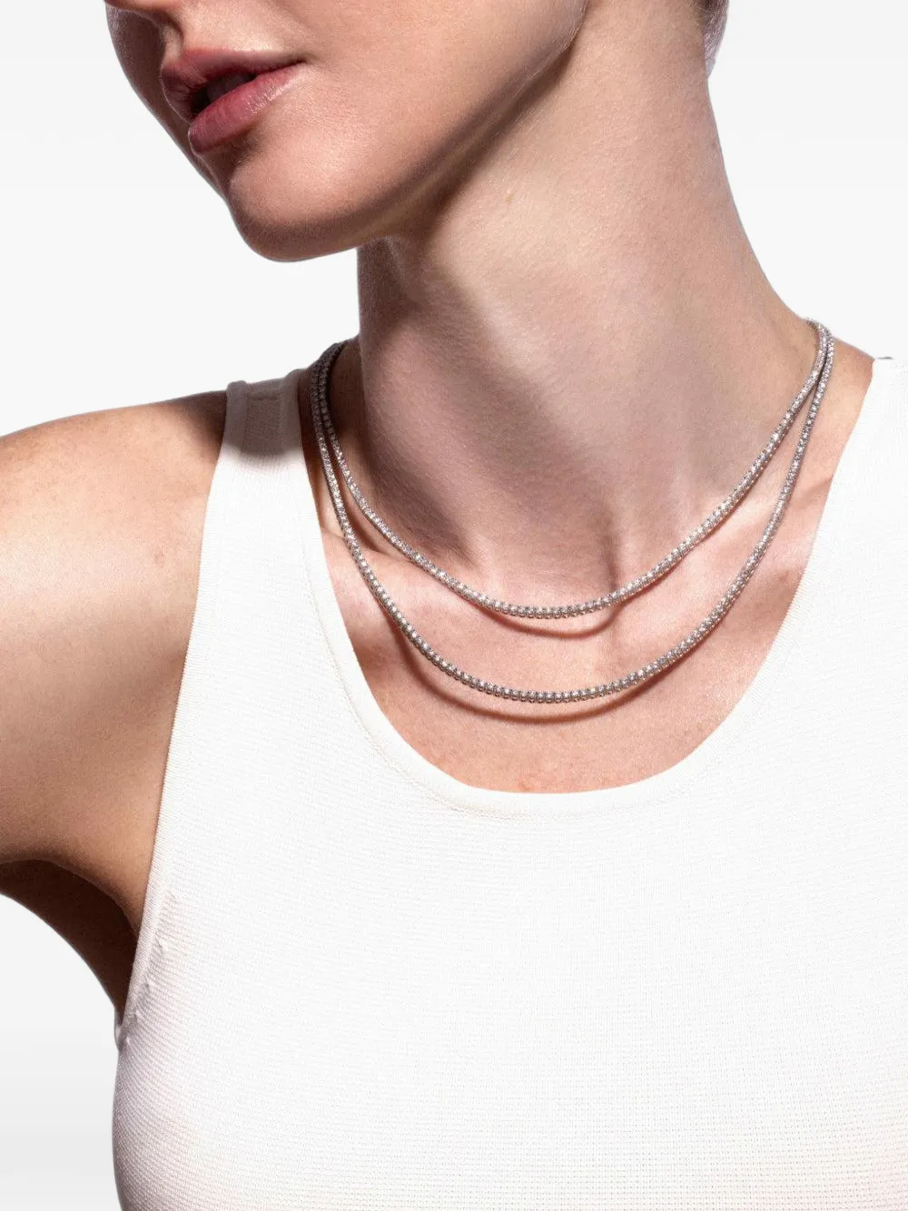 with love lab-grown diamond necklace