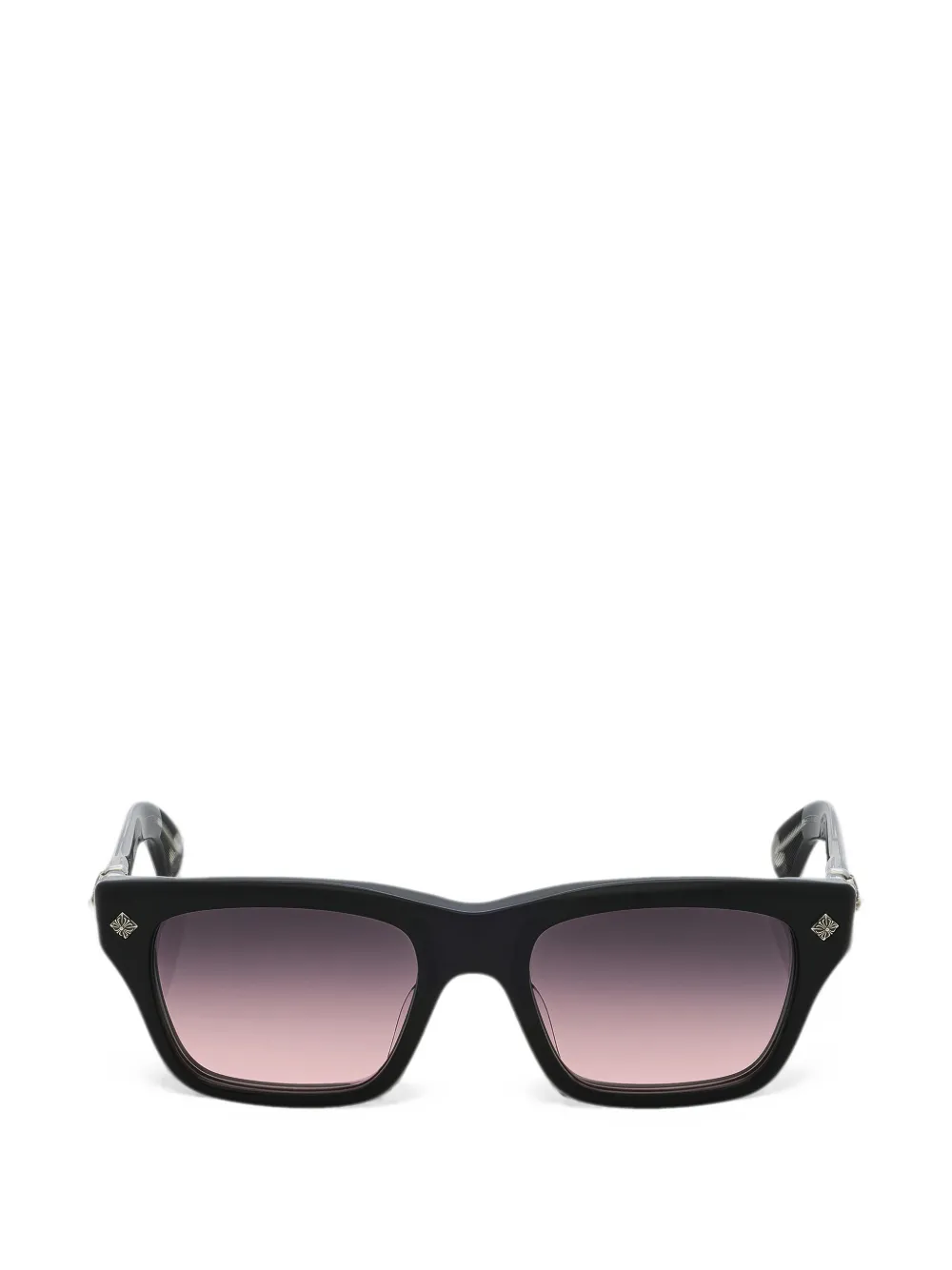 Chrome Hearts Hollyweird rectangle-frame sunglasses - Nero
