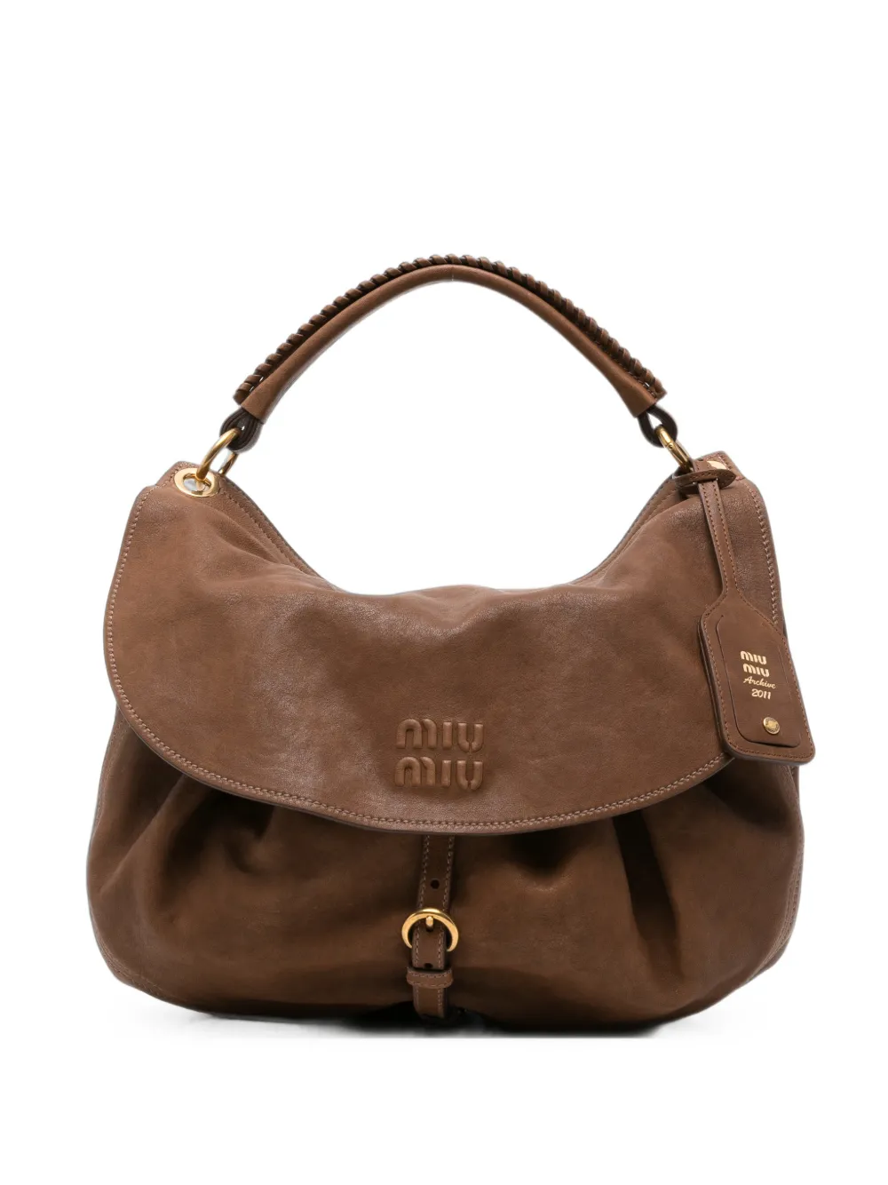 Miu Miu Rendez-Vous shoulder bag - Marrone