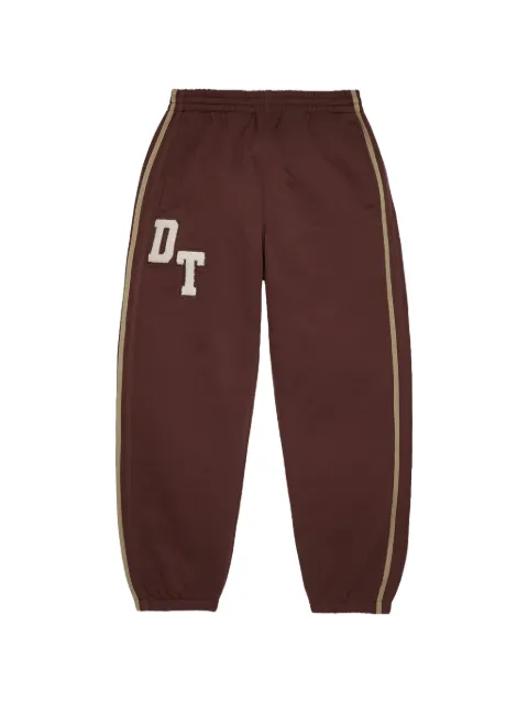 Denim Tears chenille-embroidered track pants