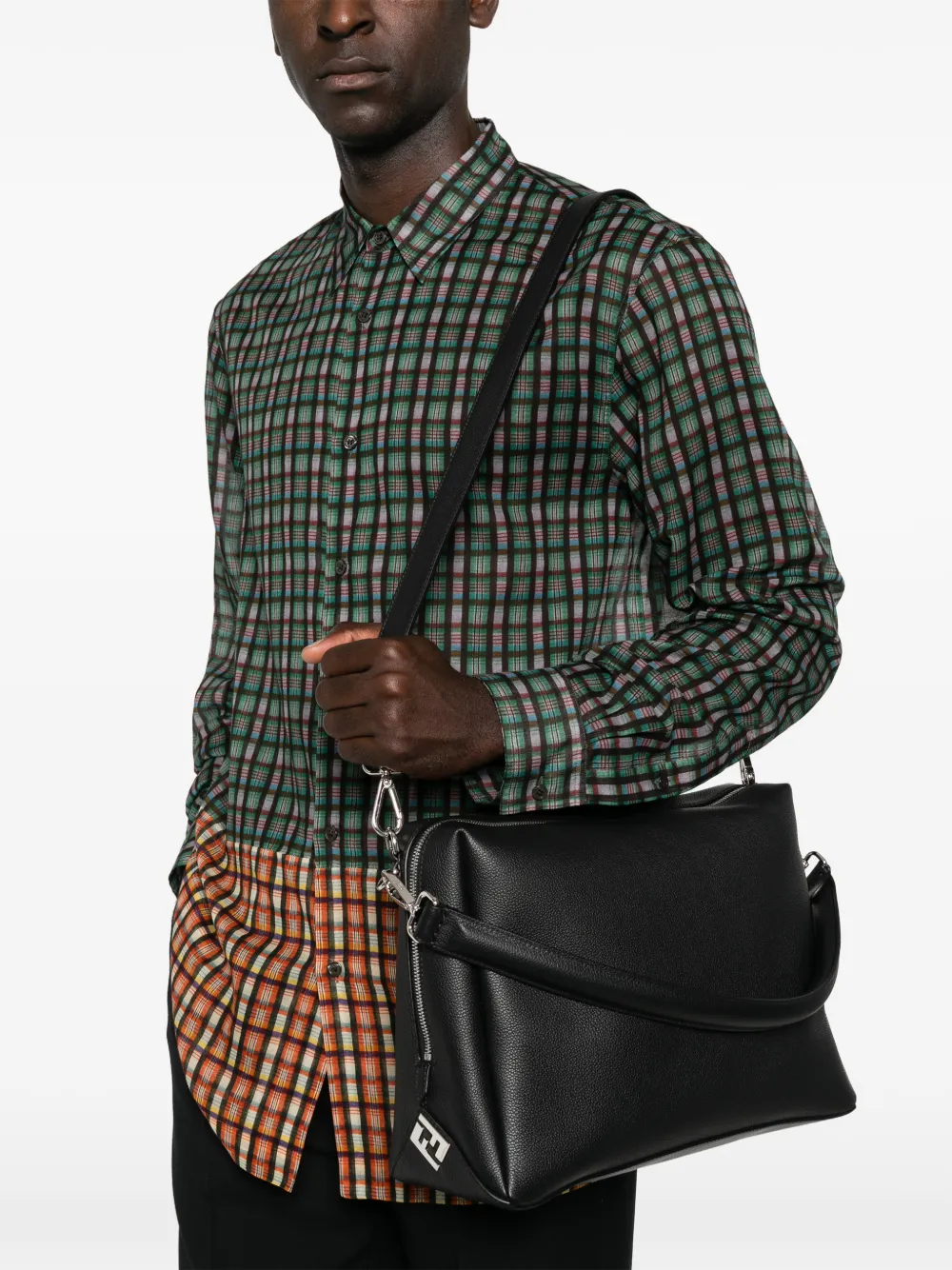 FENDI Grote Lui tas Zwart