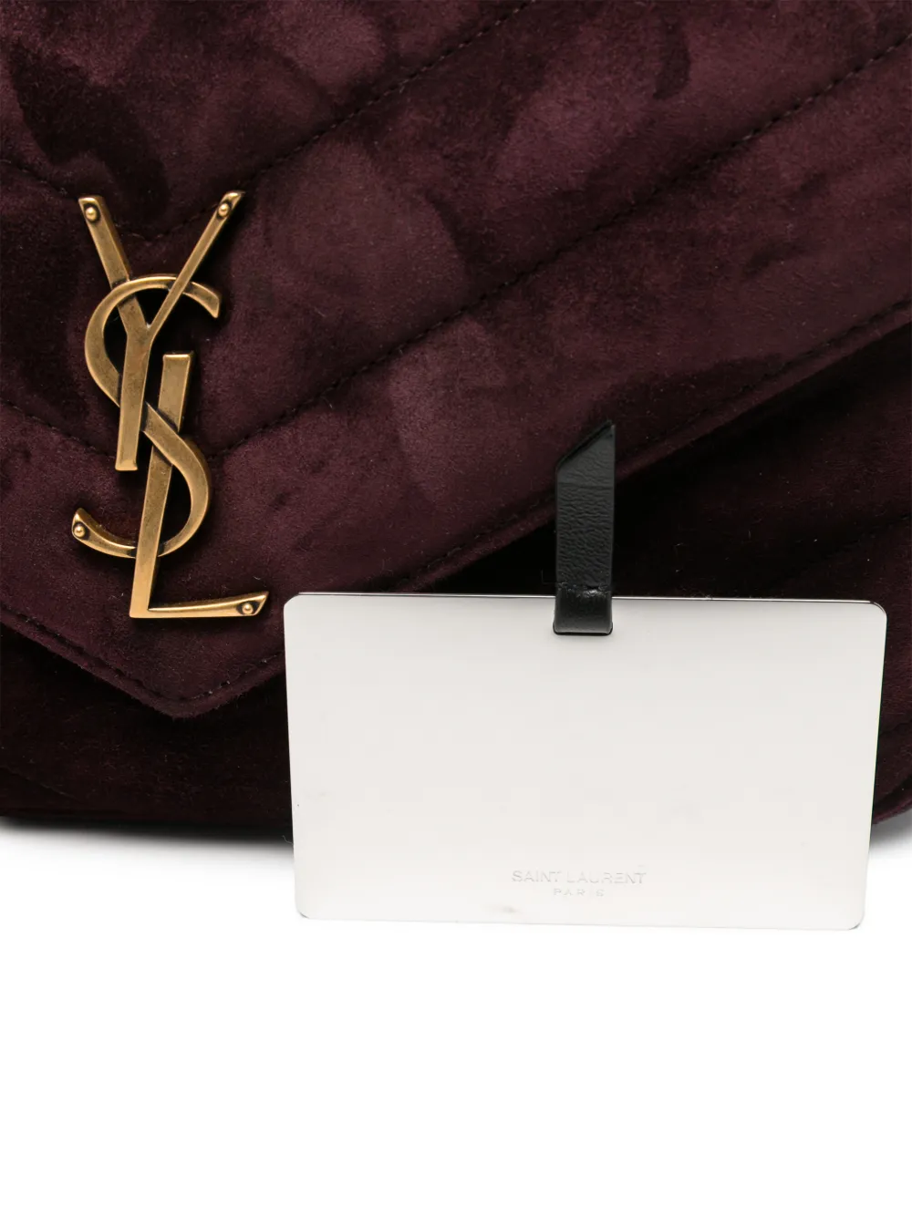 Saint Laurent Loulou Small Bag in Purple, view 4