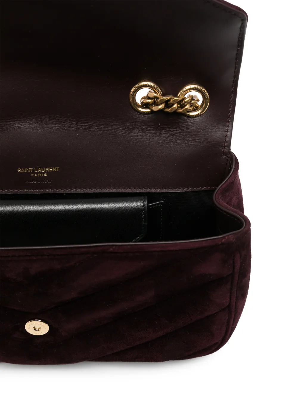 Saint Laurent Loulou Small Bag in Purple, view 5