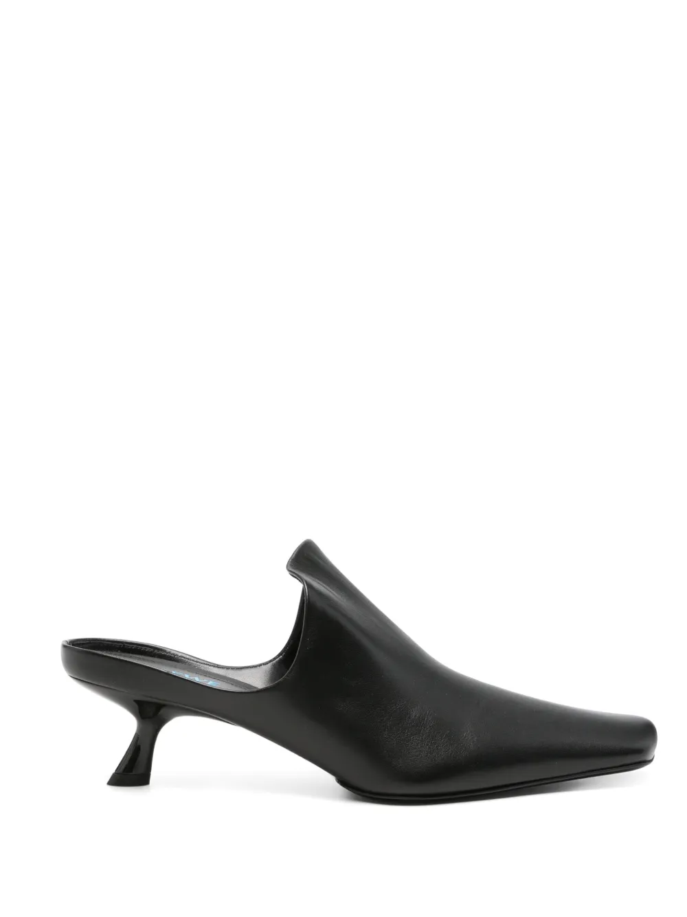 LOEWE Emily leather mules Zwart
