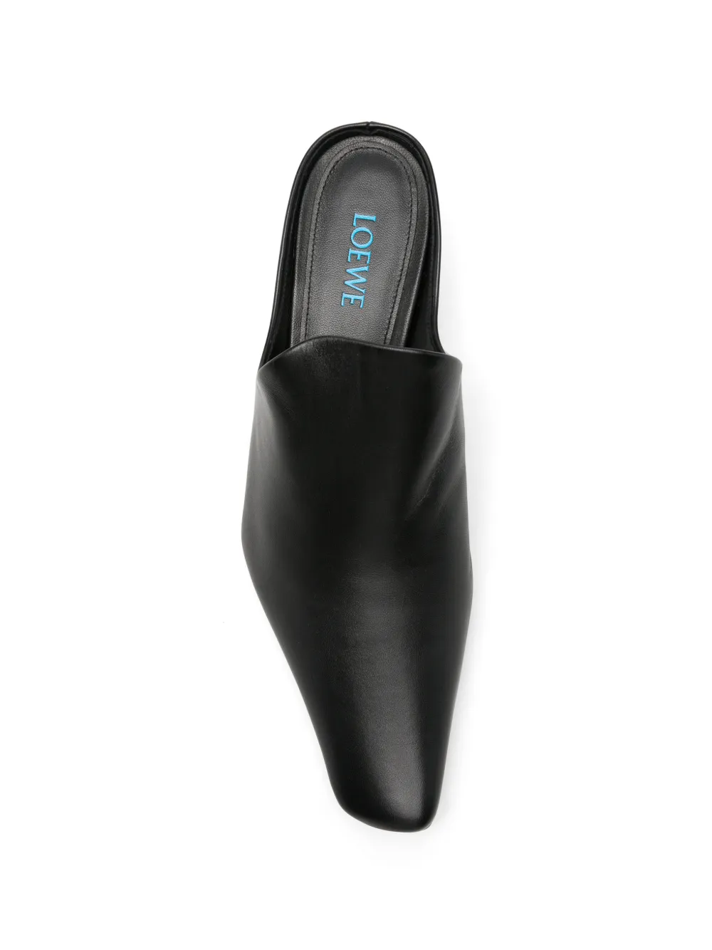 LOEWE Emily leather mules Zwart