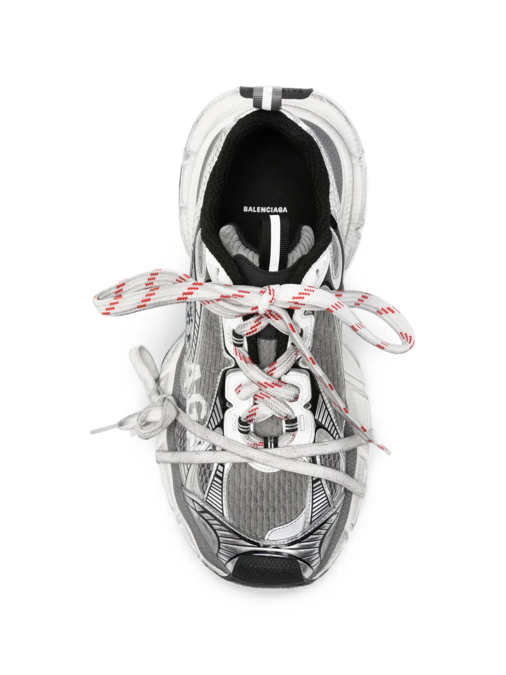 Balenciaga 3XL Split Logo sneakers Zilver