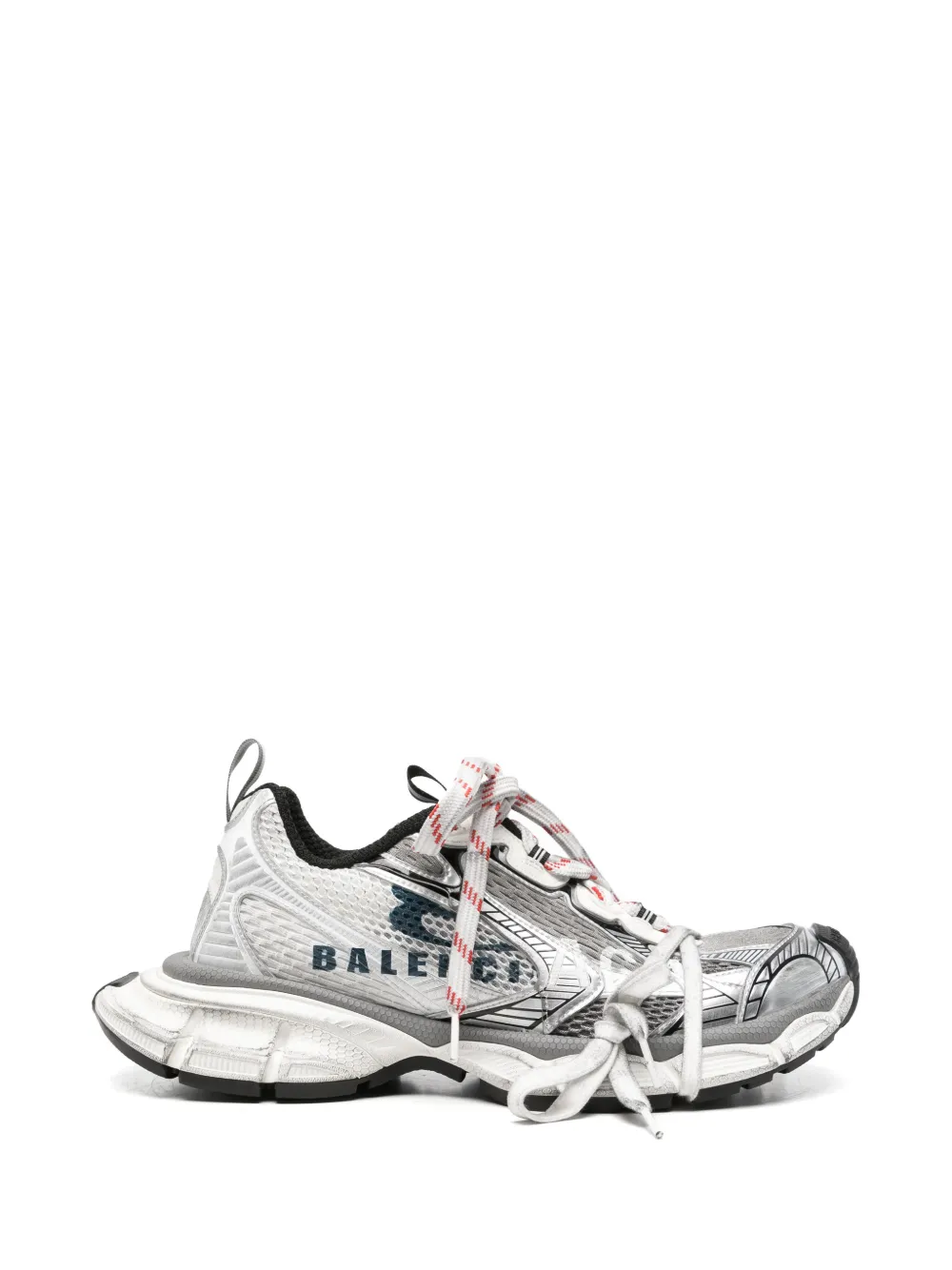 Balenciaga 3XL Split Logo sneakers Zilver