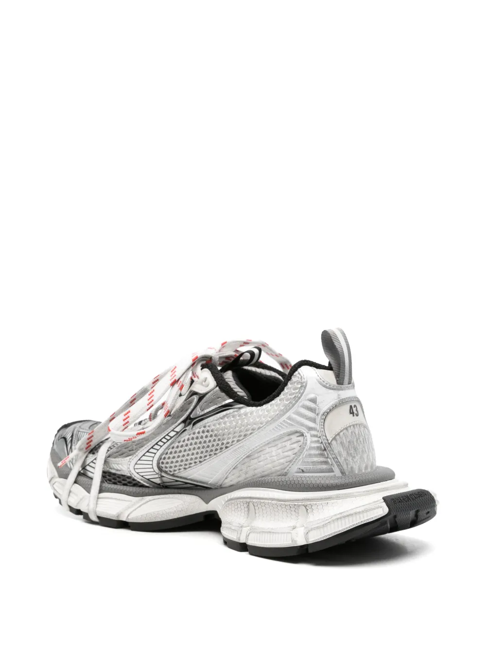 Balenciaga 3XL Split Logo sneakers Zilver