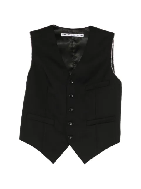 Alexander Wang однобортный жилет