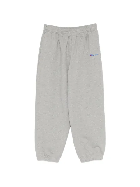 VETEMENTS logo-embroidered track pants