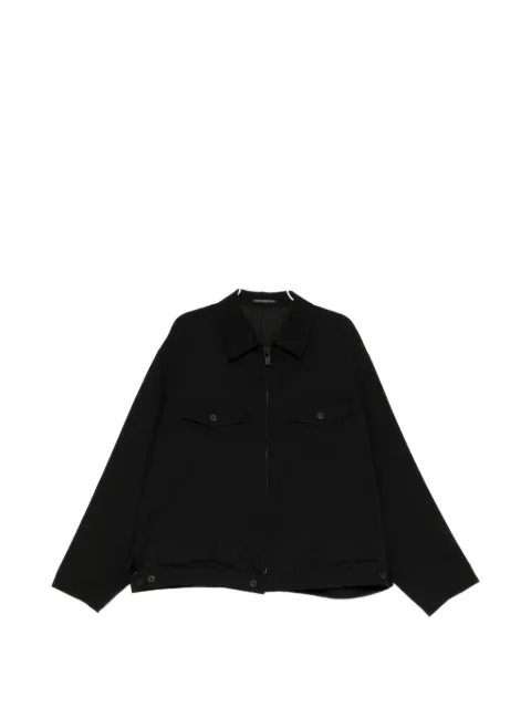 Yohji Yamamoto zip-up shirt jacket