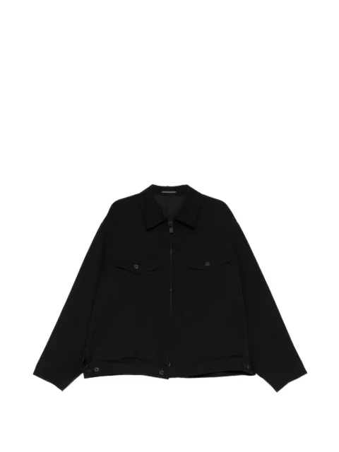 Yohji Yamamoto zip-up shirt jacket