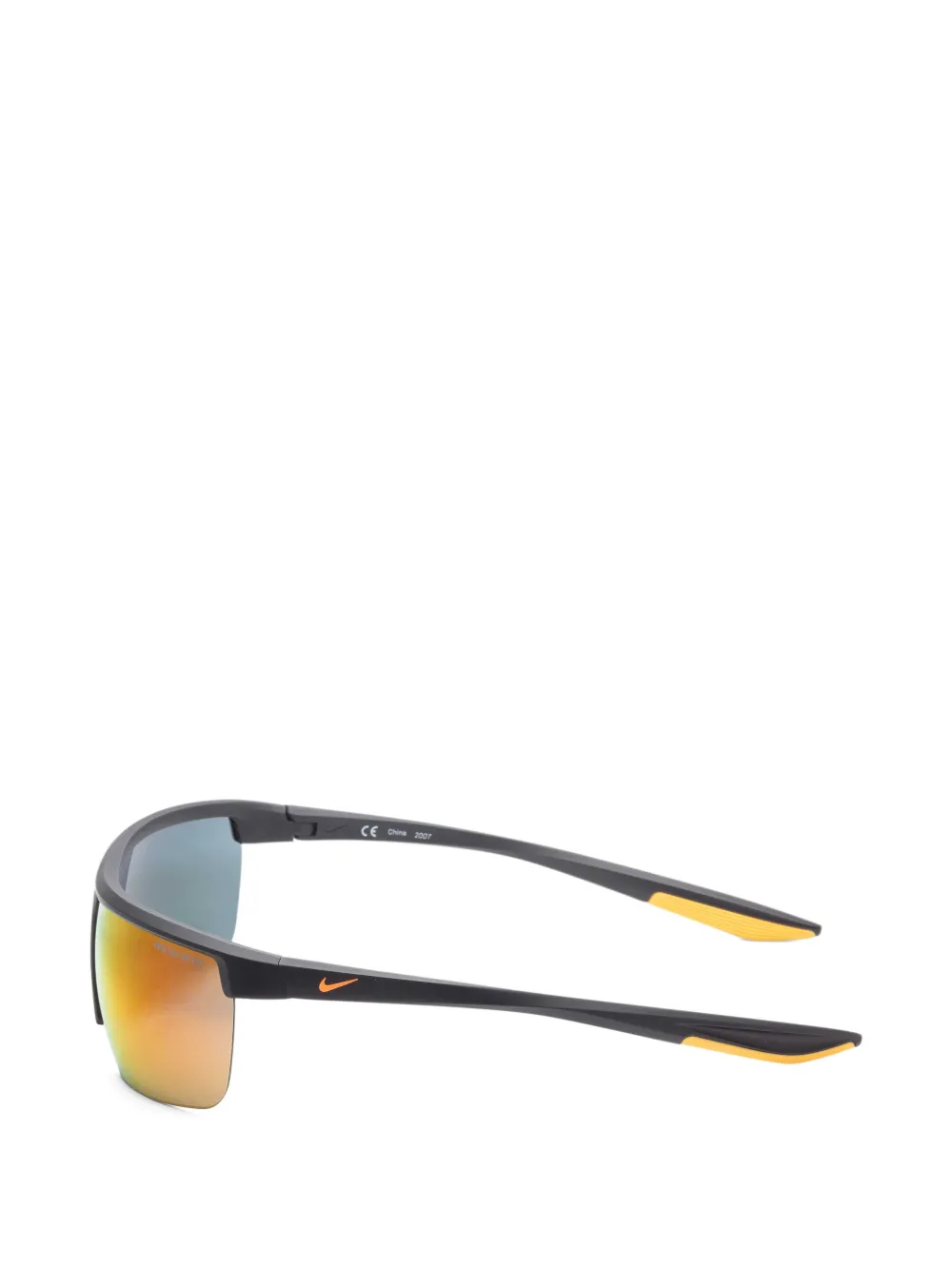 Nike Thunderstorm rectangle-frame sunglasses Zwart