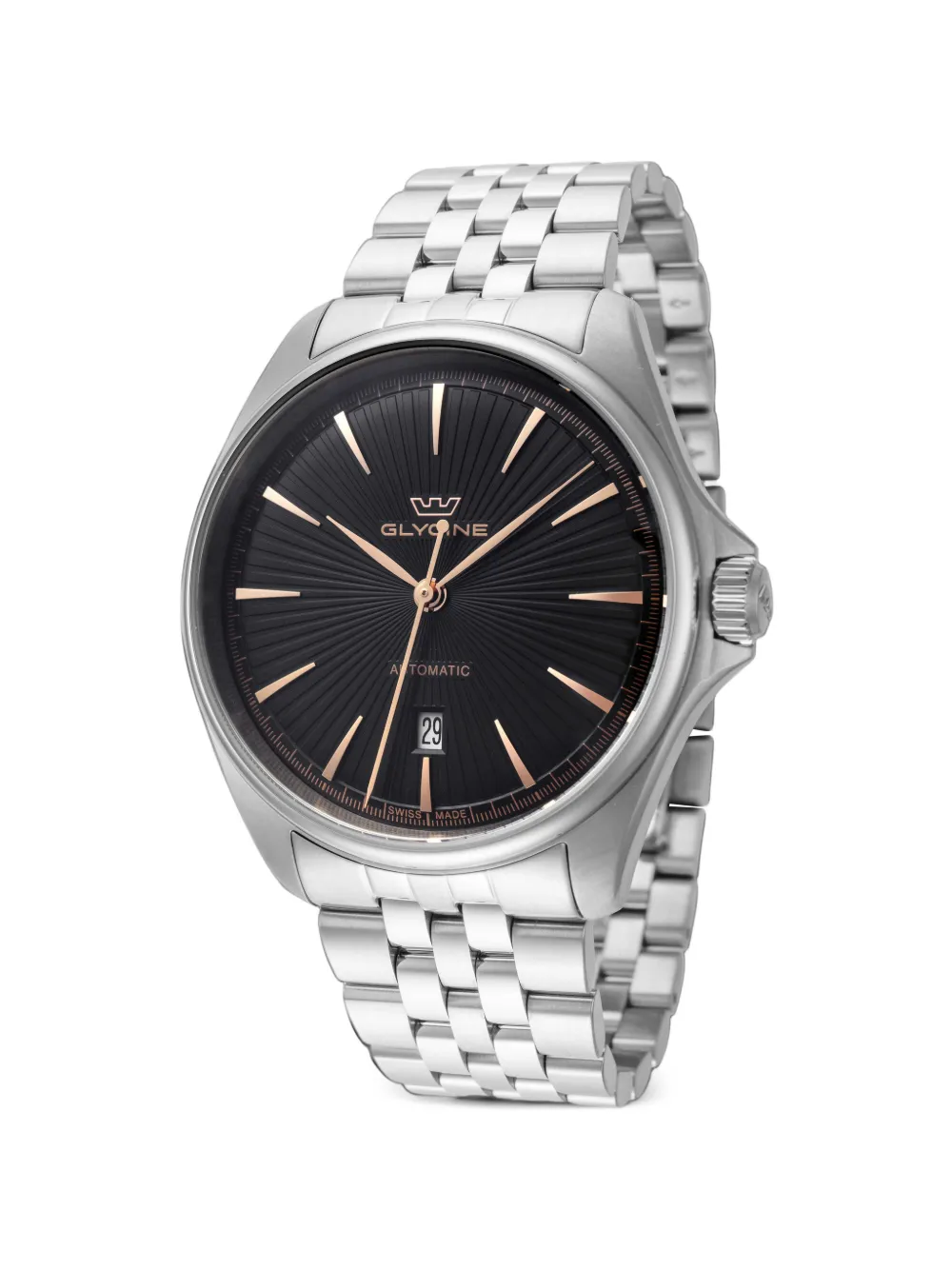 Glycine Combat Classic 43mm watch - Nero