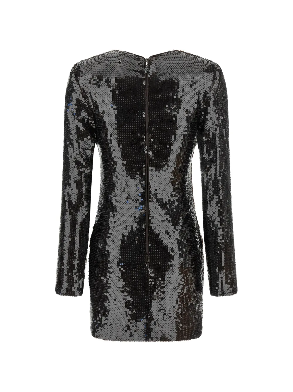 ROTATE BIRGER CHRISTENSEN Mini-jurk met pailletten en bloemapplicatie Bruin