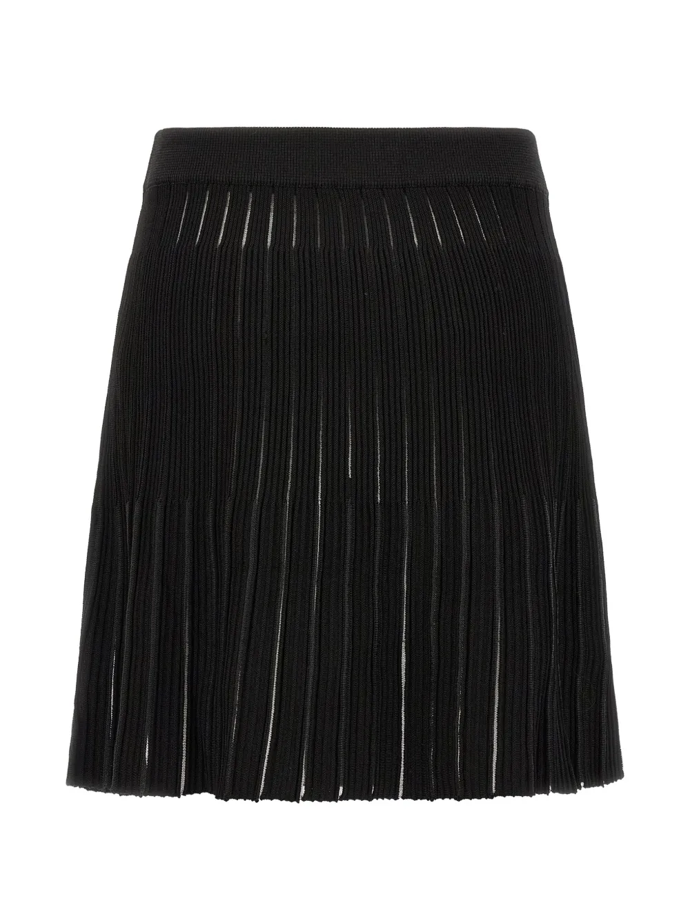 Balmain Mini-plooirok Zwart